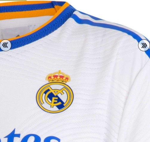 Real Madrid Home Replica Football Shirt