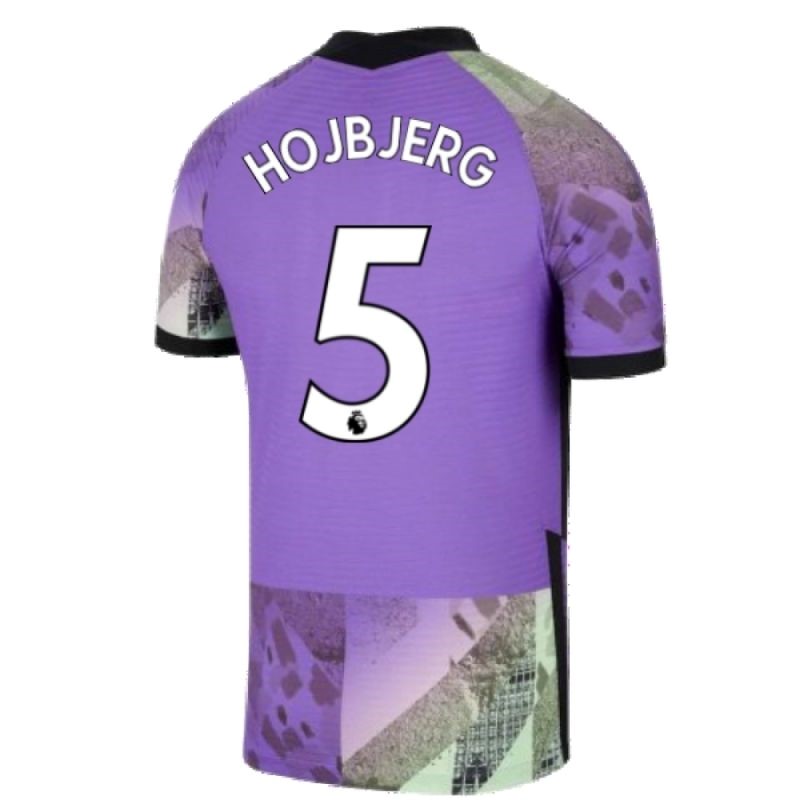 Tottenham Hotspur Third Shirt hojbjerg 23 printed (2) Tottenham Hotspur Third Hojbjerg