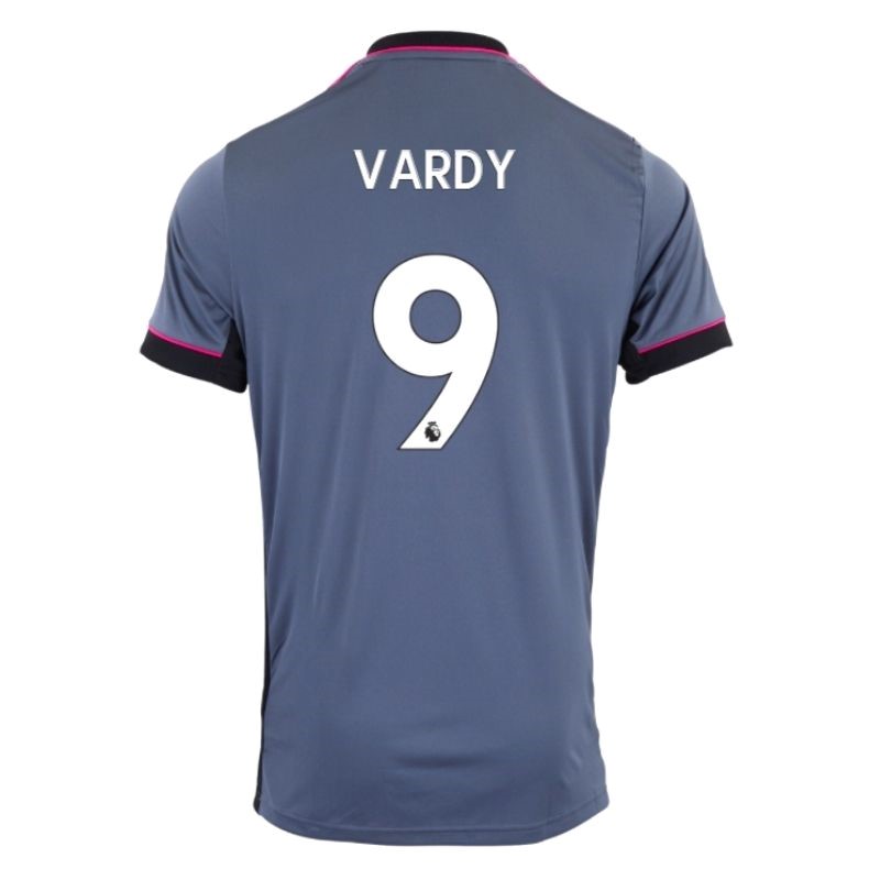 Leicester City Third Shirt Vardy 9 printed (4) Leicester City Third Vardy