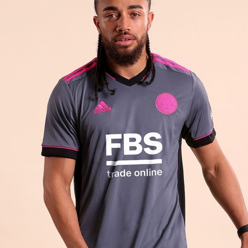 Leicester City Third Shirt Vardy 9 printed (7) Leicester City Third Vardy