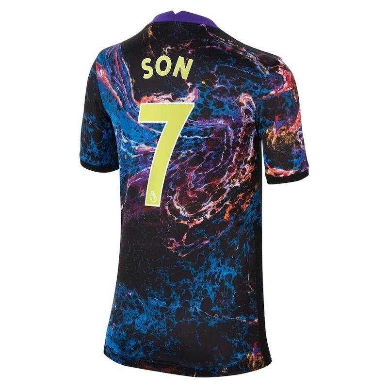 tottenham Hotspur Away Shirt Son 7 printed (1) Tottenham Hotspur Away Kids Son